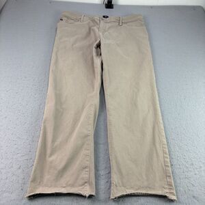 Adriano Goldschmied Pants Mens 40x34 (38x29) Beige Chino Graduate Tailored Leg‎